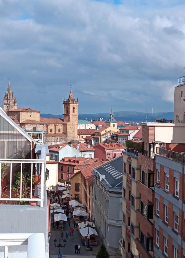 Atico Quintana II - Con Terraza, En El Centro Con Wifi Y Garaje Apartment Oviedo Exterior foto